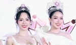 Hoa hậu Thanh Thủy đọ sắc hai á hậu trong ngày cuối nhiệm kỳ 