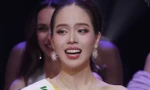 Khoảnh khắc Thanh Thủy giành vương miện Hoa hậu Quốc tế