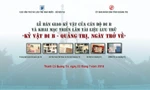 Triển lãm “Kỷ vật đi B - Quảng Trị - Ngày trở về”