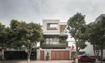 Căn nhà sang trọng và hiện đại với khối vuông chồng lên nhau 