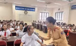 Tuyên truyền an toàn giao thông cho hơn 1 vạn học sinh ở Hà Nội