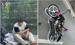 Nam thanh niên đi xe máy đâm vào chốt kiểm tra nồng độ cồn làm đại úy CSGT đa chấn thương