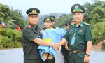 Sĩ quan trẻ Biên phòng Việt - Lào chung tay xây dựng biên giới hòa bình