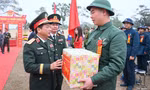 Tướng lĩnh Quân đội trao gửi niềm tin, truyền lửa nhiệt huyết cho các tân binh