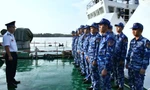 Tàu Cảnh sát biển 6009 lên đường trực sẵn sàng chiến đấu dịp Tết Nguyên đán 2025