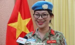 Nữ sĩ quan mũ nồi xanh thứ 3 của Việt Nam tham gia gìn giữ hoà bình