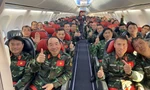 Chiều nay, 76 quân nhân Việt Nam sang giúp Thổ Nhĩ Kỳ về tới Nội Bài