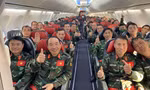Chiều nay, 76 quân nhân Việt Nam sang giúp Thổ Nhĩ Kỳ về tới Nội Bài