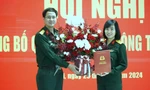 Nữ sĩ quan mũ nồi xanh đầu tiên được bổ nhiệm làm lãnh đạo Ban Phụ nữ Quân đội
