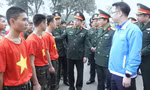 Cao điểm 'Phất cao cờ hồng tháng Tám - Thi đua giành 3 nhất' trong quân đội