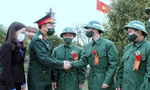 Tiếp sức thanh niên nhập ngũ, trồng cây quân dân