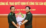 Đại tướng Ngô Xuân Lịch, Bộ trưởng Bộ Quốc phòng và Thiếu tướng Lê Đức Thái tại Hội nghị của Thường vụ Quân ủy T.Ư, tháng 7/2020