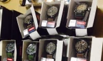 Đồng hồ nhập lậu thuộc các loại hàng hiệu.