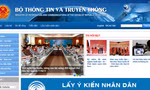 Khai trương Cổng thông tin điện tử Bộ Thông tin và Truyền thông