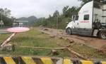 Hiện trường sạt lở nghiêm trọng ở đường tránh Nam Hải Vân sau lũ quét