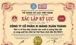 Xi Măng Xuân Thành nhận bằng xác lập kỷ lục Việt Nam