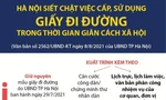 Người dân Hà Nội ra đường phải xuất trình những giấy tờ gì?
