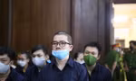 Chủ mưu vụ án Nguyễn Thái Luyện tại phiên tòa.