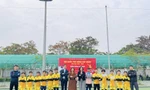 Chung kết Giải bóng đá nam Hội khỏe Phù Đổng quận Long Biên năm học 2023-2024