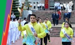 Ngọn lửa thiêng SEA Games 31 đã về đến Mỹ Đình 