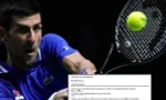 Tay vợt Djokovic bị điều tra về 'tội khai man' 