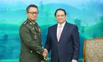 Thủ tướng Phạm Minh Chính tiếp Phó Thủ tướng, Bộ trưởng Quốc phòng Campuchia