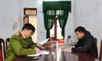 Đối tượng Nghĩa bị bắt giữ tại CQĐT.