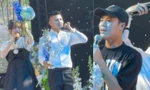 Hòa Minzy song ca cùng Văn Toàn, Quang Hải, không còn "quẩy banh nóc" đám cưới