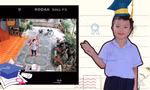 Đoạn clip em bé khoe giấy khen với bố qua camera khiến ai xem cũng xúc động