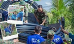 "Vượt ngàn chông gai" đưa đường ống dẫn nước sạch đến với người dân vùng cao