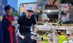 Concert ATSH - D2: JSOL, HURRYKNG, Pháp Kiều hào hứng check-in tại food truck