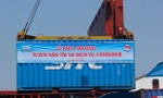Những chuyến hàng đầu tiên bằng Container qua cảng Vũng Áng