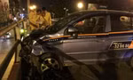 Hiện trường vụ taxi 'điên' đêm 8/11.