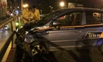 Hiện trường vụ taxi 'điên' đêm 8/11.