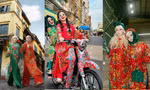 Họa tiết chăn con công trở lại, Gen Z rủ nhau "bắt trend" để rực rỡ nhất Tết này