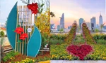 Công viên bờ sông Thủ Thiêm ngập tràn sắc Xuân: Gen Z hẹn nhau “lên đồ” săn ảnh Tết