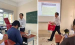 Thầy giáo mang nước ngọt cho sinh viên giải khát khiến netizen rần rần "xin học"