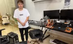 Đối tượng Nguyễn Công Nam và những thiết bị dùng để lừa đảo