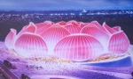 Hình mô phỏng sân vận động mới của Guangzhou Evergrande.
