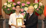 Đoàn viên thanh niên khắc ghi hình ảnh và lời dạy của Tổng Bí thư Nguyễn Phú Trọng