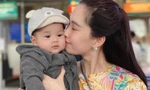 Con trai Hoa hậu Thu Thảo khiến sao Việt không ngừng "thả tim" vì quá dễ thương