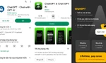 Cảnh báo các ứng dụng giả mạo ChatGPT trên di động