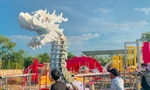 Hé lộ hình ảnh linh vật rồng đón Tết Giáp Thìn ở Đà Nẵng