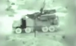 Hình ảnh trong video ghi lại cuộc không kích của Israel nhằm vào hệ thống phòng không Pantsir-S1 của Syria