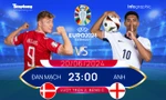 UEFA EURO 2024: Tương quan đội hình trước trận Đan Mạch vs Anh