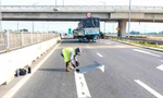 Khắc phục vạch kẻ đường, biển báo dễ nhầm trên cao tốc qua Hà Tĩnh 