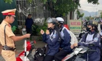 Xử phạt hàng trăm học sinh Hà Tĩnh vi phạm giao thông
