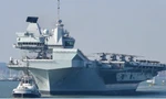 Tàu sân bay HMS Queen Elizabeth tại căn cứ hải quân ở Portsmouth, Anh, vào tháng 9/2020. Ảnh: UK Navy 