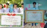 Nam sinh sở hữu tấm bằng khen "khổng lồ", nhưng cái tên mới khiến dân mạng chú ý hơn cả