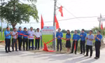 Bí thư TƯ Đoàn dự khánh thành công trình Tuyến đường thanh niên tại Ninh Thuận